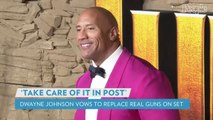 Dwayne Johnson Says His Company Won't Use Real Guns in Productions After Rust Shooting