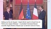 Angela Merkel très émue devant son discret mari Joachim Sauer et le couple Macron