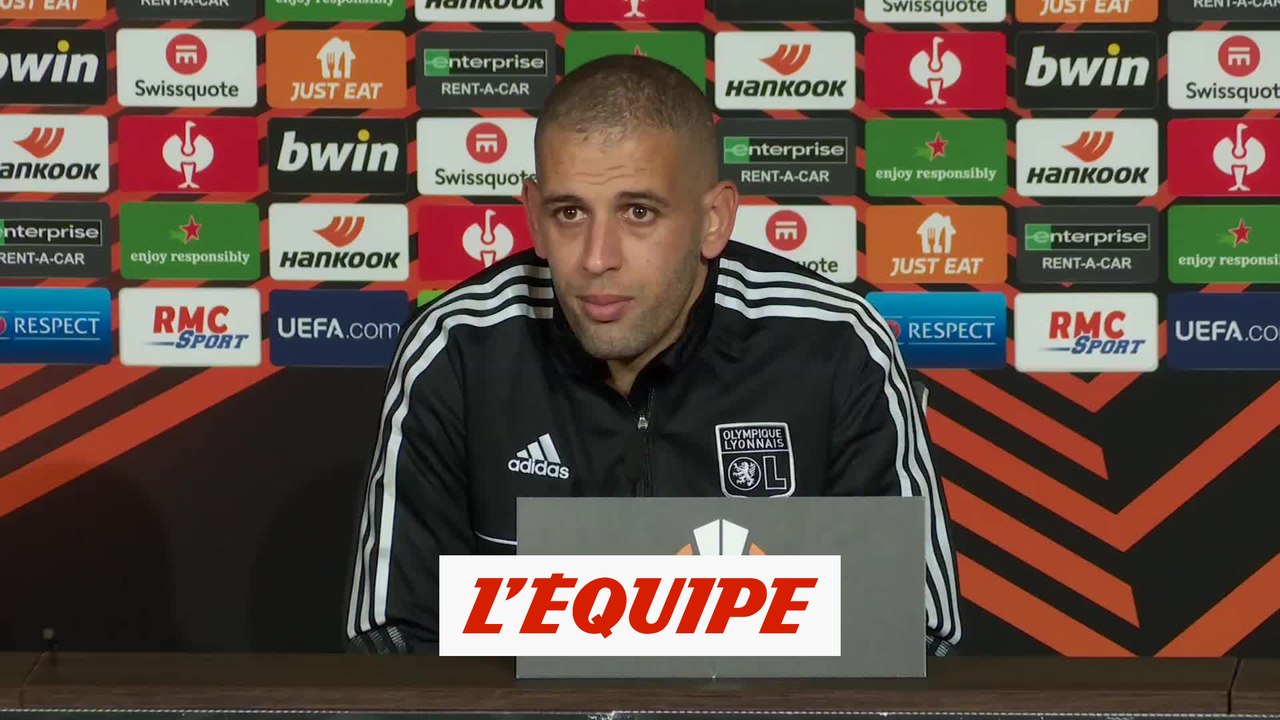 Slimani : «Je suis un attaquant, j'essaie de marquer» - Foot - C3 - OL