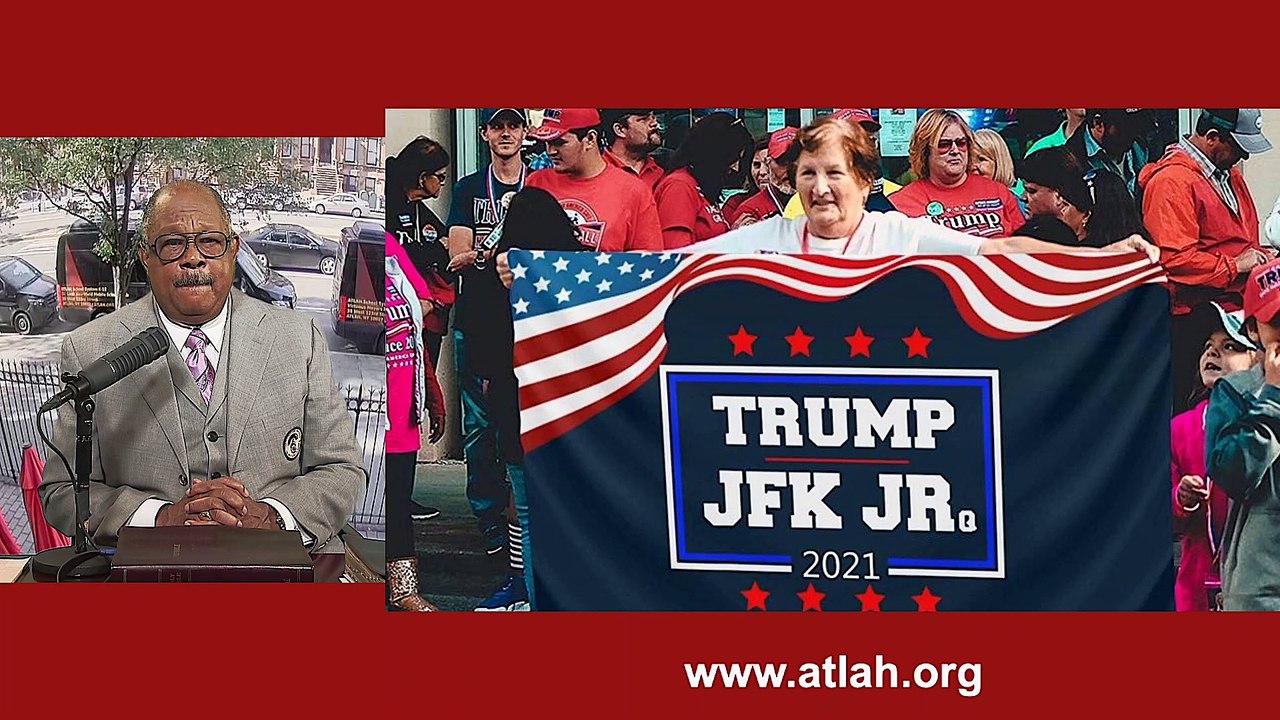 QANON SAYS TRUMP AND JOHN JOHN KENNEDY 2024