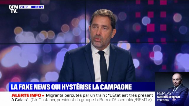 Christophe Castaner: Je crains une campagne assez pourrie qui se construise sur de fausses informations sur les réseaux sociaux