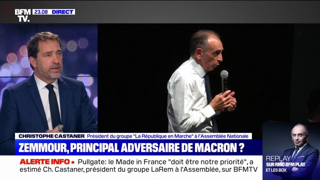 Christophe Castaner: Quand Éric Zemmour est xénophobe, raciste et sexiste, il me trouvera toujours devant lui pour combattre ses idées