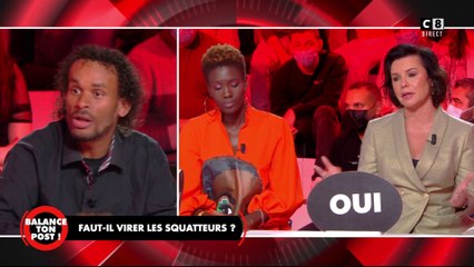 Le coup de gueule d'un squatteur, ancien SDF, sur le plateau de Balance Ton Post !