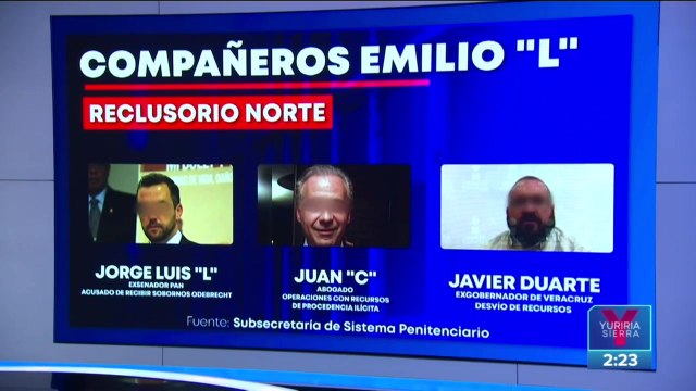 Viejos conocidos son los compañeros de Emilio L en el Reclusorio Norte
