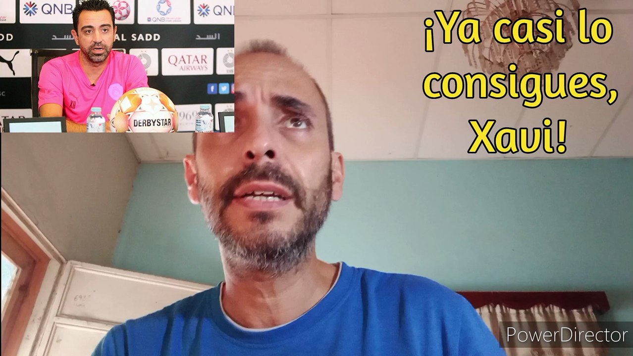 ¡Ya casi lo tenemos, Xavi!