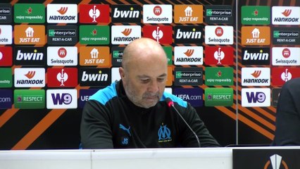 OM-LAZIO : la conférence de presse de Jorge Sampaoli après le nul face à la Lazio
