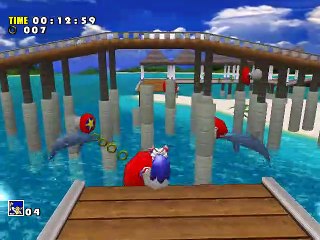 Sonic Adventure online multiplayer - dreamcast