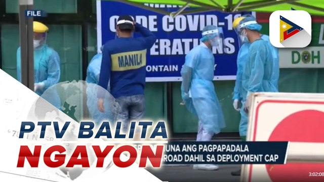 POEA, sinuspinde muna ang pagpapadala ng mga Pinay nurse sa abroad dahil sa deployment cap