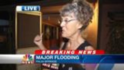 Palm Springs Mobile Home Park Submerged By Flash Flood