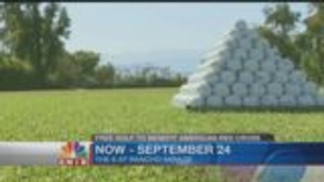 Free golf to benefit American Red Cross