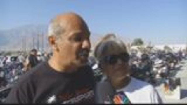 Palm Springs Memorial Ride Cruises Across Desert