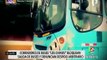 Cobradores de buses “Los Chinos” protestan porque serán despedidos ya que cobros serán electrónicos
