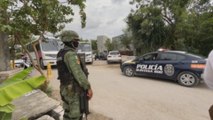 Grupo armado irrumpió en una playa del Caribe mexicano y asesinó a dos personas
