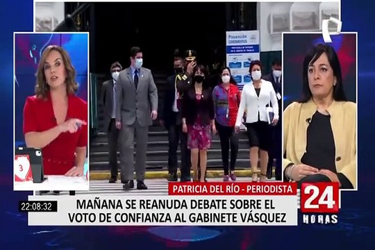 Patricia del Río: Pedro Castillo no asume la presidencia de la República todavía