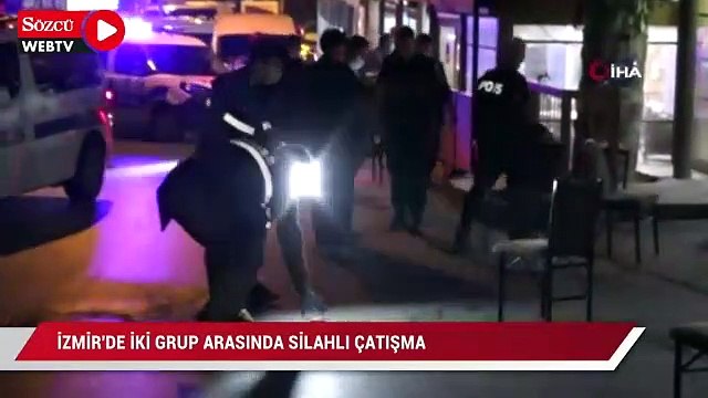 İzmir’de iki grup arasında silahlı çatışma: 1 ölü, 4 yaralı