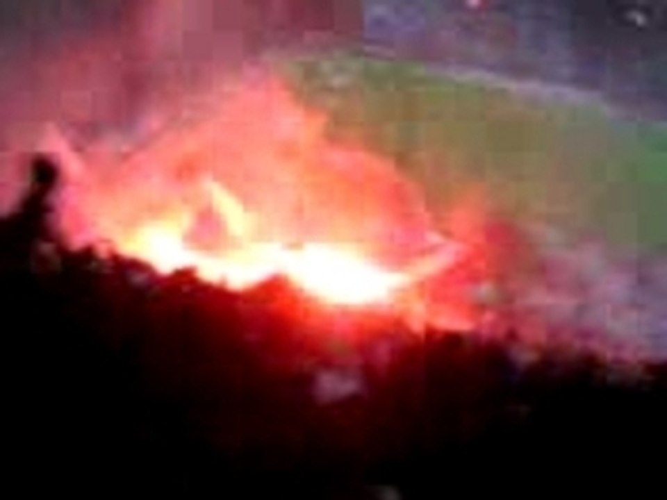 virage sud entrée ds le stade