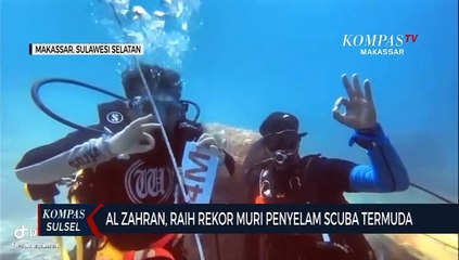 Al Zahran, Raih Rekor Muri Penyelam Scuba Termuda