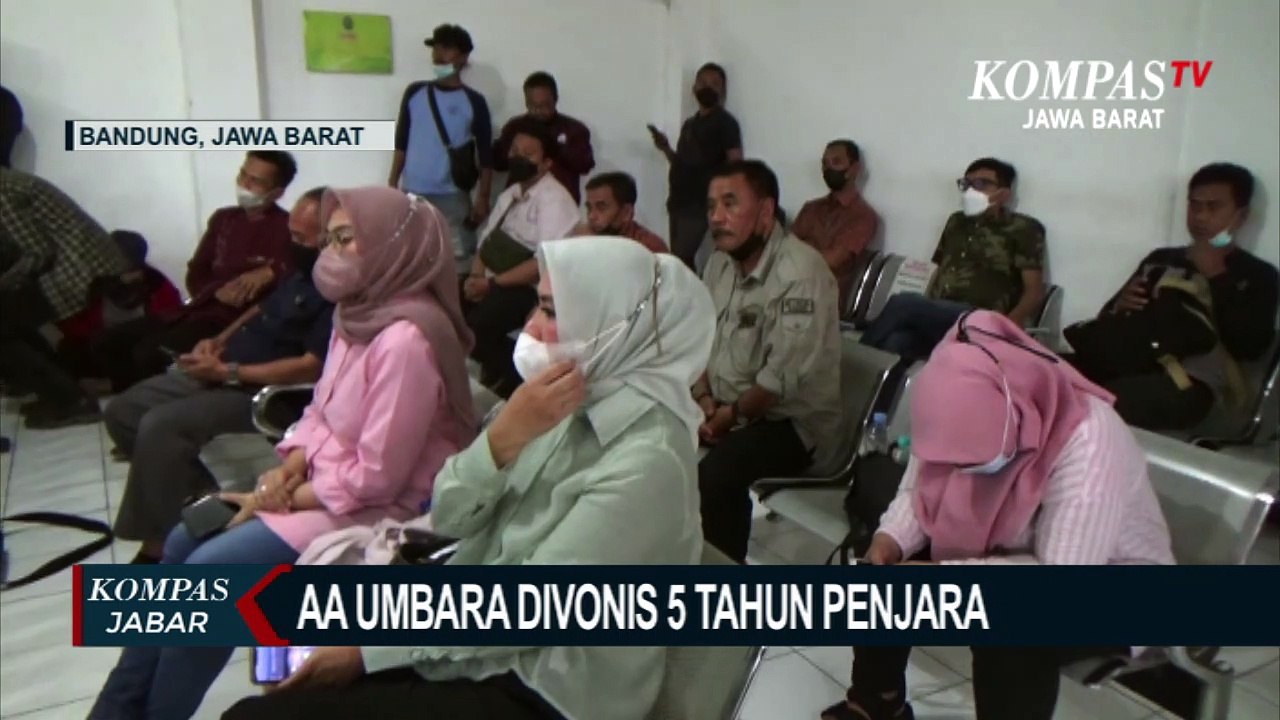 Aa Umbara Divonis 5 Tahun Penjara