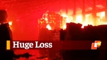 Massive Fire Engulfs Paper Mill In Gujarat