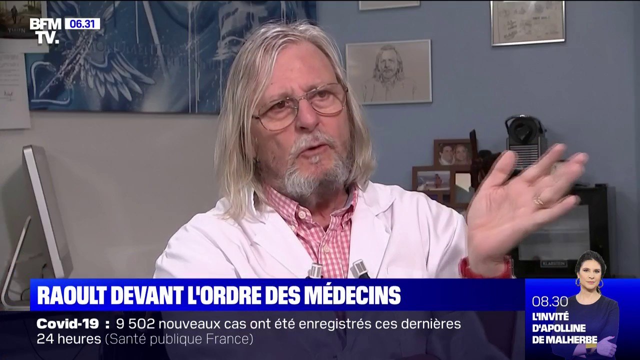 Le Pr Didier Raoult convoqué devant la chambre...