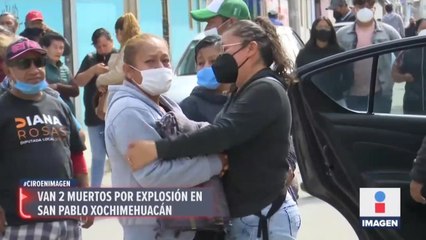 Fallece mujer de 62 años por explosiones en Puebla