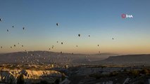 Kapadokya'ya ziyaretçi sayısı arttı