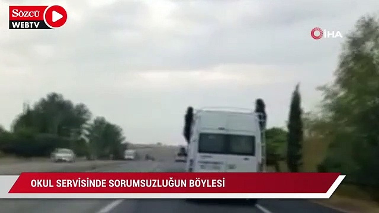 Okul sevisinde sorumsuzluğun böylesi