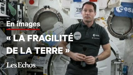 Thomas Pesquet décrit à Emmanuel Macron les catastrophes climatiques vues de l'espace