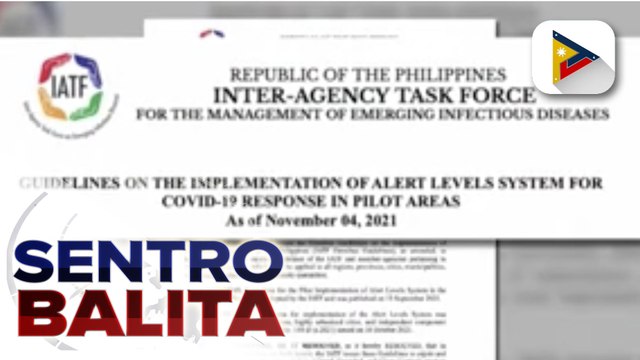 Desisyong isailalim sa Alert Level 2 ang NCR, dumaan sa masusing pag-aaral ayon sa Palasyo at DOH; Komento na tila biglaang anunsyo ng pagpapatupad ng Alert Level 2 sa NCR, sinagot din