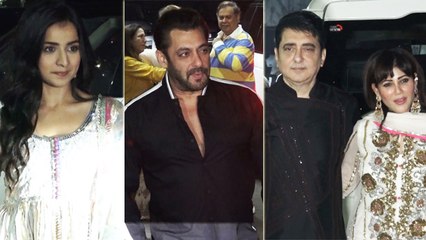 Salman Khan, David Dhawan, Aayush Sharma Celebrated Diwali 2021 Together