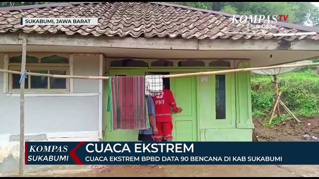 Cuaca Ekstrem Bpbd Data 90 Bencana Di Kab Sukabumi