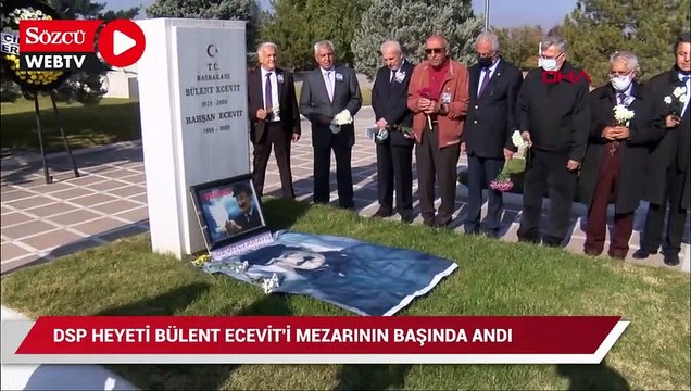 Bülent Ecevit mezarı başında törenle anıldı