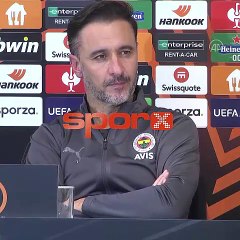 Vitor Pereira: "Benim takımımdan şüphem yok!"