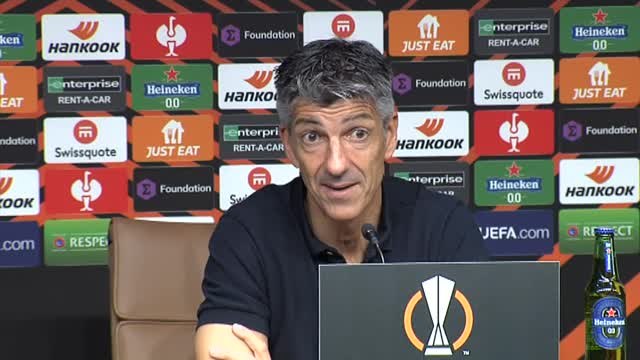 Imanol Alguacil: No tengo dudas de que el equipo está capacitado de quedar primero