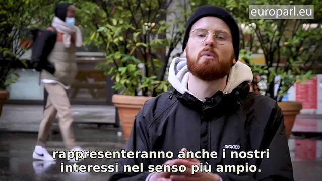 Ania, Joshua e Paloma dal primo panel della Conferenza sul Futuro dell'Europa