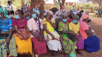 National Government Distributed 600 Bags Of Rice And 400 Bags Of Beans