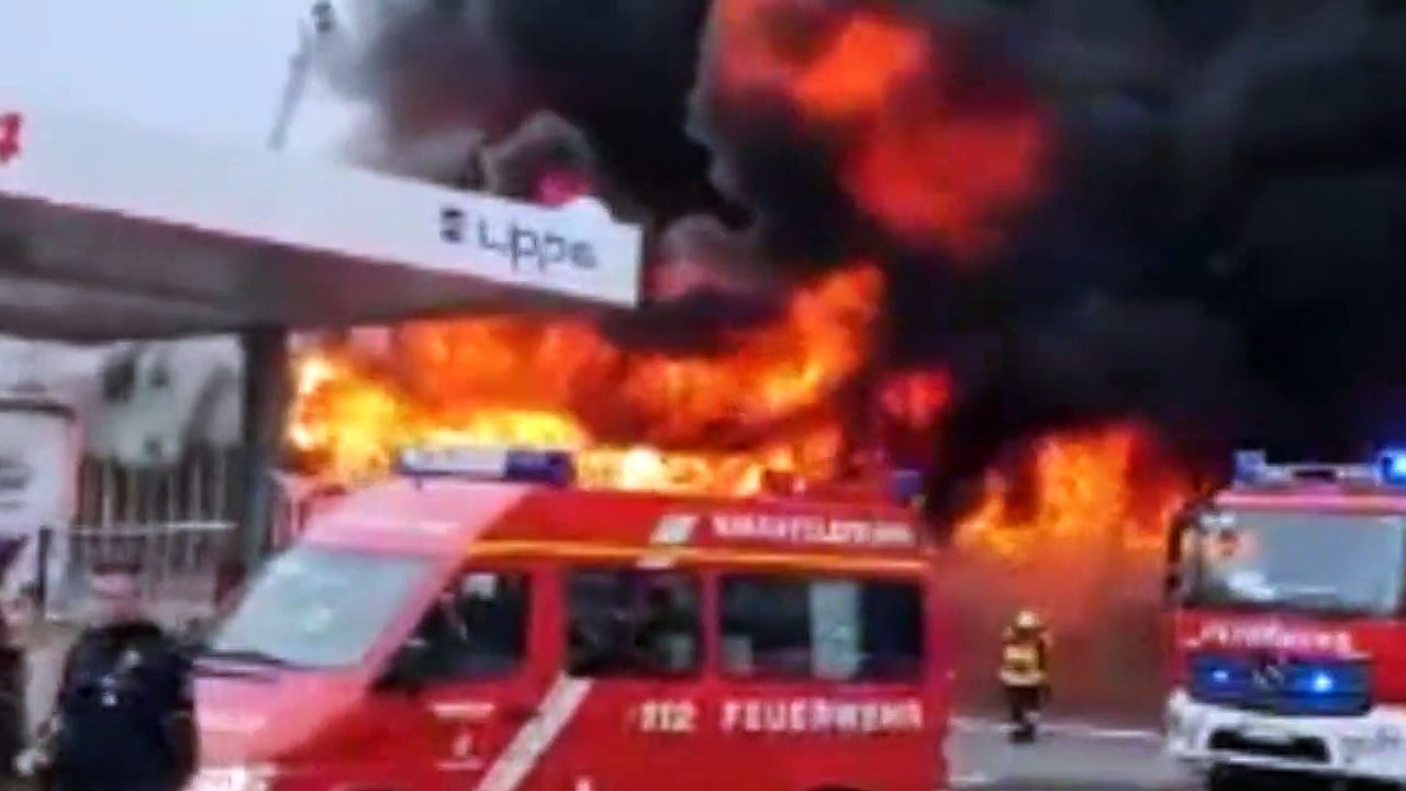 Großbrand in gerlingen (nrw)!