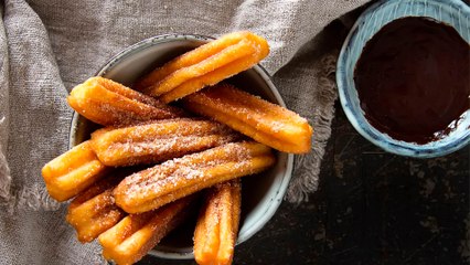 Cómo hacer CHURROS CASEROS  | RECETA RÁPIDA