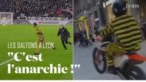 Les Daltons envahissent la pelouse de l'OL et continuent de semer la zizanie à Lyon