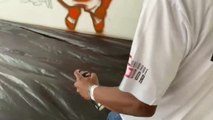 Graffiteros brasileños exponen en  el Museo de Arte de Río de Janeiro