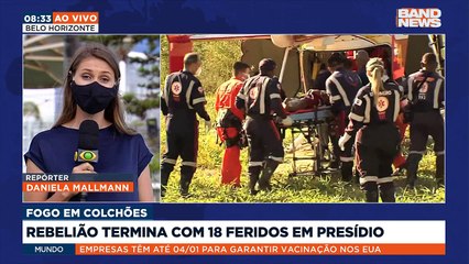 Rebelião em presídio de Minas Gerais termina com 18 detentos feridos.Saiba mais em youtube.com.br/bandjornalismo#BandNews20anos #Rebelião #presídio