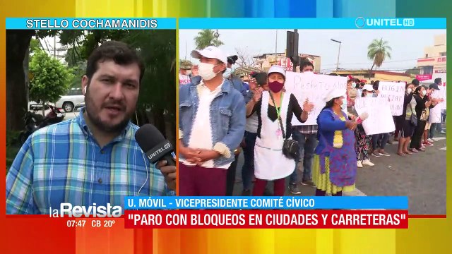 Cívicos de Santa Cruz señalan que el paro nacional es con bloqueo de vías y cierre de fronteras