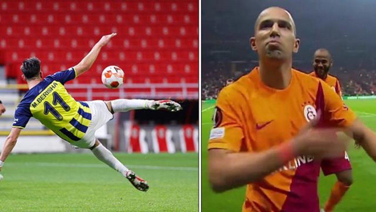 UEFA'nın 'Haftanın en iyi golleri' listesine Fener ve Aslan damga vurdu! Zirvede biz varız