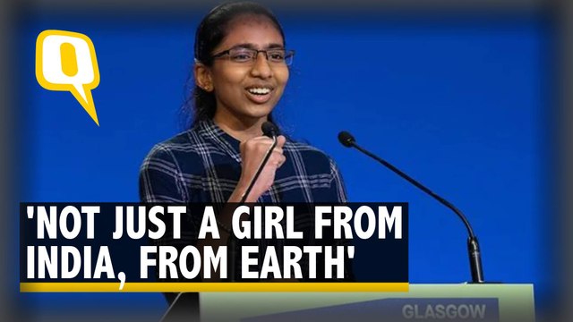 COP26 Summit | Indian Teen Vinisha Umashankar's Speech Applauded By World Leaders
