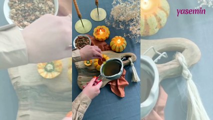 Bal kabağından mum nasıl yapılır?