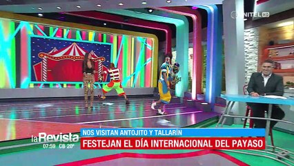 Payasitos celebran su día con sus chistes y ocurrencias (1)