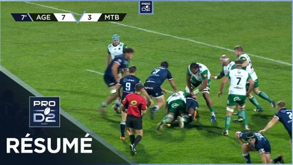 PRO D2 - Résumé SU Agen-US Montauban: 41-17 - J10 - Saison 2021/2022
