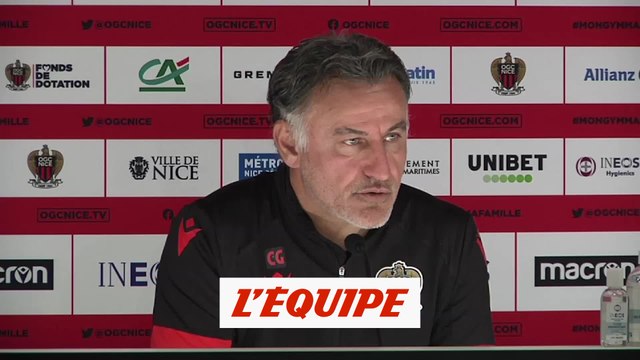 Galtier : «La réussite de Delort ? ce n'est pas un hasard» - Foot - L1 - Nice