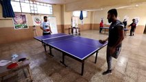 Son dakika haber! İdlib'de bedensel engelliler masa tenisi turnuvasında yarıştı
