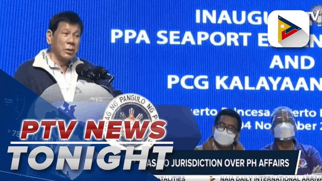 PRRD asserts ICC has no jurisdiction over PH affairs